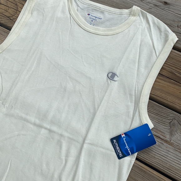Champion Muscle Tank Top- white - Picture 2 of 3